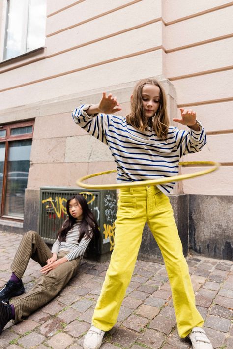 Helena Schütz — Bellerose Kids - Editorial AW22 Kids Editorial Photoshoot, School Editorial, Kids Inspo, Brand Photography Inspiration, Urban Kids, Back To School Kids, Kid Lifestyle, Street Kids, Outdoor Photoshoot