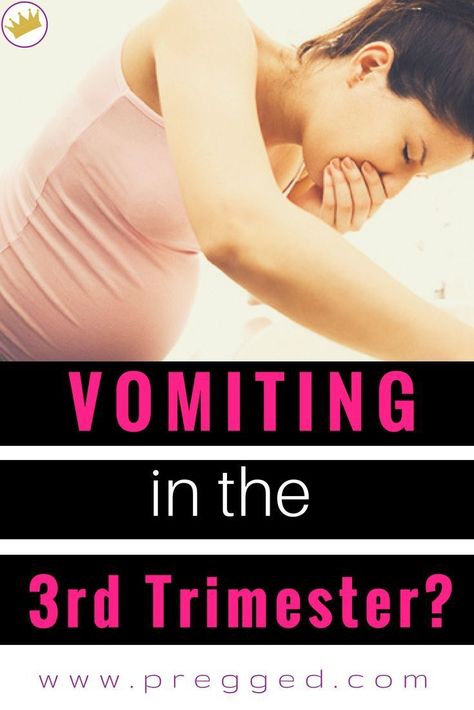 Have you start vomiting in the Third Trimester? It's a common pregnancy symptom but why does it happen? Find out here...#pregnancy #thirdtrimester #pregnancysymptoms #pregnancyhealth 3rd Trimester Pregnancy, Tips For Pregnant Women, Third Trimester Pregnancy, Pregnancy Products, Pregnancy Help, Pregnancy Info, Pregnancy Diet, 3rd Trimester, Pregnancy Information