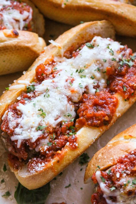 Meatball Nirvana Recipe, Meat Meal Prep, Instapot Slow Cooker, Meatball Sub Recipe, Dinner For The Week, Beef Chops, Meatball Sub, Main Recipes, Meatball Sandwich