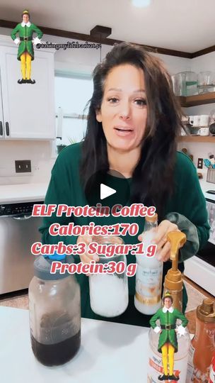 Keto Protein Coffee, Protein Shake Brands, Tonya Spanglo, Coffee Calories, High Protein Drinks, Flavored Water Recipes, Keto Protein, Protein Shake Smoothie, Iced Coffee Drinks