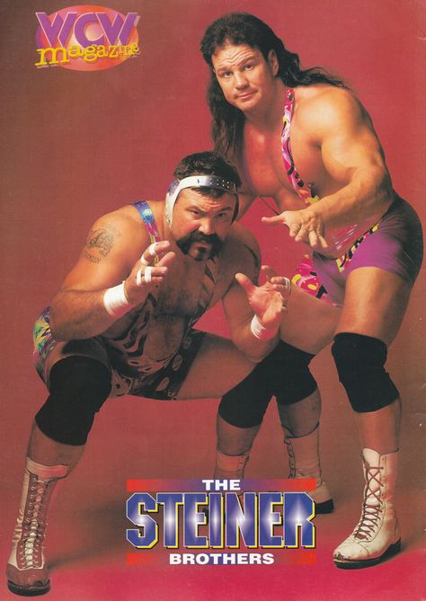 Rick & Scott Steiner - The Steiner Brothers Steiner Brothers, Wcw Wrestlers, Nwa Wrestling, Wwf Superstars, World Championship Wrestling, Cartoons 80s 90s, Tna Impact, Wwe Legends, Team Pictures