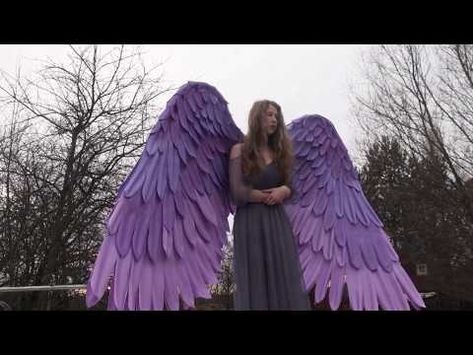 Large Lilac movable wearable anime cosplay wings by LuxuryWings.net - YouTube Cosplay Wings, Fairy Wings, Anime Cosplay, Short Video, Cosplay Anime, Lilac, Anime