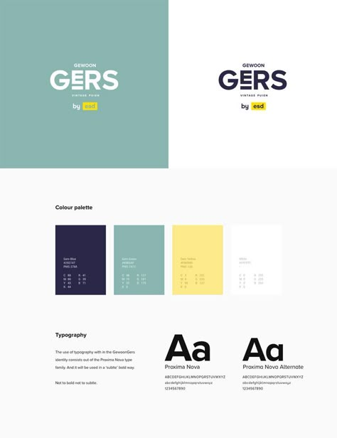 GewoonGers Branding by SuperBruut #identité #inspiration #logo #couleurs Branding Design Trends 2023, Branding Design Presentation, Corporate Identity Design Branding, Corporate Colors, Corporate Design Branding, Logo Design Presentation, Colors Branding, Simple Website Design, Color Branding