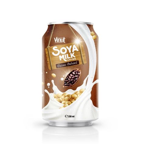 330ml VINUT Soya milk drink with Cocoa extract Check more at https://vinut.com.vn/products/juice-milk/330ml-vinut-soya-milk-drink-with-cocoa-extract/ Aloe Vera Juice Drink, Drinks With Pineapple Juice, Soya Milk, Milk Brands, Viet Food, Milk Storage, Food Advertising, Natural Drinks, Juice Drinks