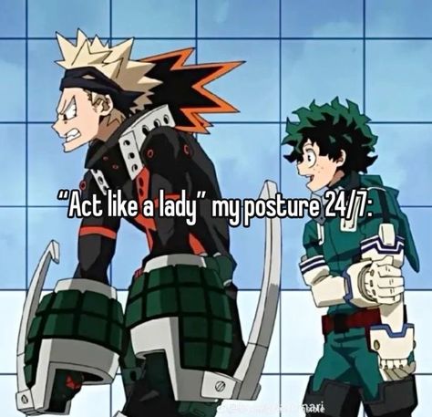 Funny Mha Pictures, Mha Memes Hilarious, Spicy Bakudeku, Mha Cringe, Bakusquad Fanart Cute, Mha Meme, Girls Relatable, Mha Pfps, Memes Bnha