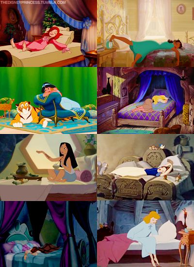 . Disney Princess Bedroom, Humor Disney, Princess Bedrooms, Movie Animation, Princesas Disney Anime, Pocket Princesses, Images Disney, Disney Dreams, Film Disney