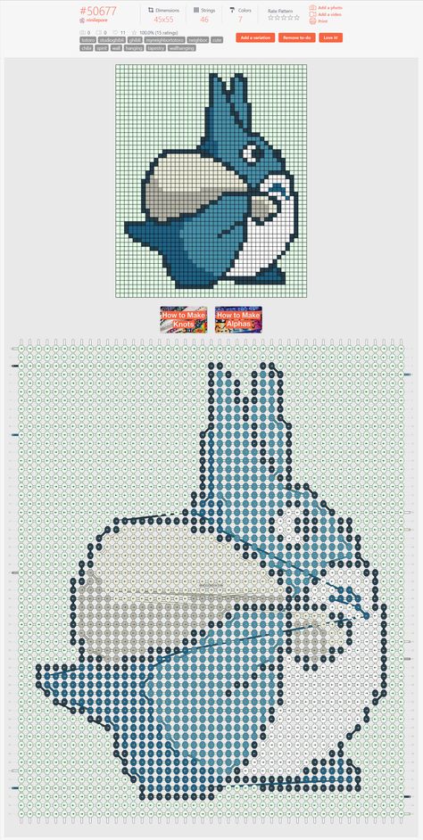 Studio Ghibli Crochet Graph, Pixel Art Ghibli, Studio Ghibli Cross Stitch, Ghibli Cross Stitch, Totoro Cross Stitch, Totoro Crafts, Totoro Pattern, Ghibli My Neighbor Totoro, Alpha Bracelet