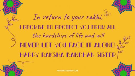 Raksha Bandhan Quotes For Sister, Quotes For Sisters, Raksha Bandhan Messages, Rakhi Wishes, Raksha Bandhan Quotes, Sister Funny, Wishes For Sister, Sisters Funny, Happy Rakshabandhan