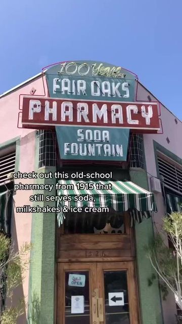 Secret Los Angeles on Instagram: "[LINK IN BIO] This vintage shop has served ice cream and tasty shakes for over 100 years! 😱🍦 Have you visited this historic Pharmacy & Soda Fountain shop? 👀 Tag your L.A. squad and head to our link in bio for details.🌴 #mysecretla⁠ ⁠ 📍: 1526 Mission St⁠ 🎥: TikTok/abreakfastburrito @alexvlahov⁠ .⁠ ⁠ .⁠ ⁠ .⁠ #losangeles #travel #vintage⁠" Pharmacy Vending Machine, Vintage Soda Fountain, 1950s Soda Shop, Vintage Soda Fountain Shop, 1950s Soda Fountain, Soda Fountain, Pharmacy, Vintage Shops, The 100