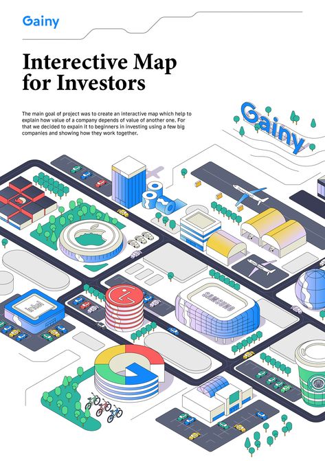 Interactive Map Design, Career Map, Isometric Map, Creative Economy, Tourist Map, Story Map, Information Architecture, Interactive Map, Illustrated Map