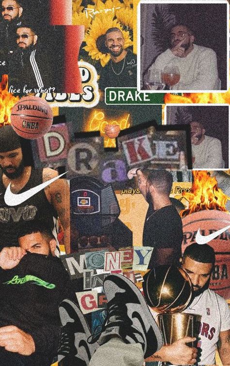 Drake collage Drake Collage, Scorpion Poster, I Love Drake, Drake Iphone Wallpaper, Parental Advisory Wallpaper, Iphone Xr Wallpaper, Drake Poster, Drake Album Cover, Xr Wallpaper