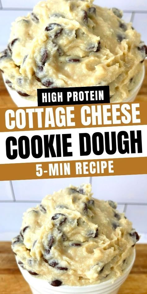 Looking for a healthier alternative to traditional cookie dough? This Cottage Cheese Edible Cookie Dough is just what you need. With no flour or refined sugars, this recipe is packed with protein and flavor. Whip up a batch and enjoy this guilt-free delight!