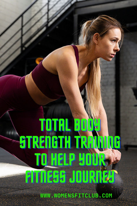 Total body strength training for women. A woman performs a variety of strength exercises targeting all major muscle groups, including deadlifts, lunges, push-ups, and dumbbell rows. The routine is designed to build muscle, improve strength, and enhance overall fitness. Each exercise is demonstrated with clear instructions for proper form, making it suitable for women at any fitness level, whether working out at home or in the gym. Strength Training At Home, Strength Training For Women, Strength Training Plan, Strength Training Women, Strength Training For Beginners, Training At Home, Workout Plan For Women, Body Strength, Gym Routine