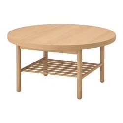 Ikea Usa, Ikea Stockholm, Solid Oak Table, Oak Table Top, Ikea Store, Large Coffee Tables, Ikea Family, White Stain, Coffee Table White