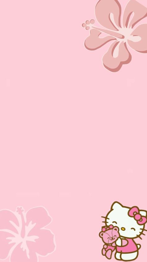 Cute Backrounds, Walpaper Hello Kitty, Hello Kitty Themes, Hello Kitty Iphone Wallpaper, Kitty Wallpaper, Iphone Background Wallpaper, Homescreen Wallpaper, Cute Wallpaper Backgrounds, Hello Kitty Wallpaper