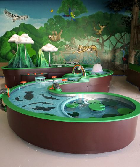 Water Exhibits — Boss Display Childrens Museum Ideas, Childrens Museum Exhibits, Indoor Playground Design, Indoor Playroom, Daycare Design, Kids Cafe, Interactive Museum, Kids Indoor Playground, Interactive Exhibition