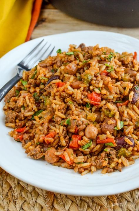 Minced Beef Recipes, Fakeaway Recipes, Healthy Rice, Mince Recipes, Caprese Chicken, Beans And Rice, Beef Casserole Recipes, Dinner With Ground Beef, Spicy Beef