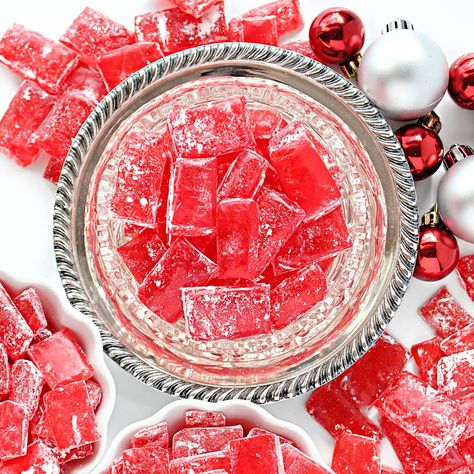 Cinnamon Hard Candy Cinnamon Hard Candy Easy, Cinnamon Hard Candy, Chocolate Nuts Clusters, Rum Truffles, Sweet Treat Ideas, Christmas Cookie Tray, Chocolate Covered Coffee Beans, Diy Cinnamon, Salted Toffee