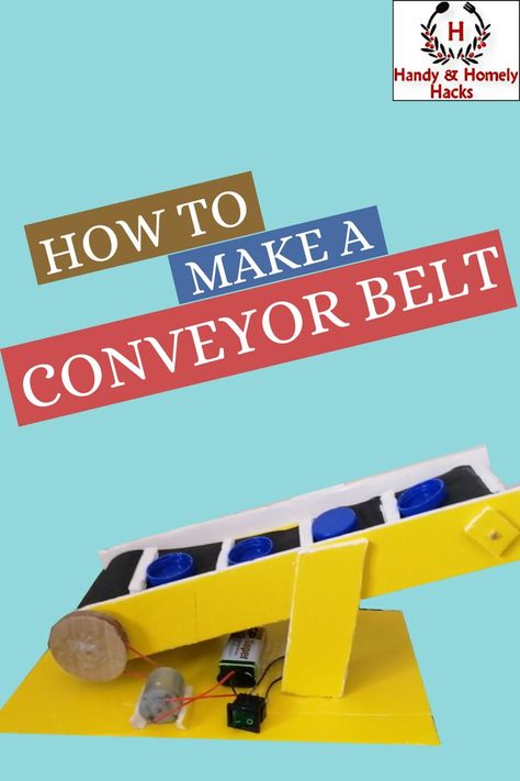 How to make a Conveyor Belt | Conveyor Belt with foam board |DIY Conveyor belt |Conveyor belt making Diy Conveyor Belt, Foam Board Diy, Belt Making, Diy Science Experiments, Diy Science, Conveyor Belt, Science Experiments, Foam Board, Easy Projects