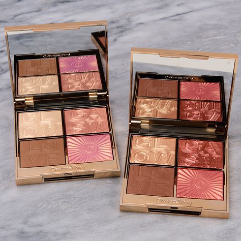 Charlotte Tilbury Glowgasm, Boho Makeup, Best Makeup Brands, Charlotte Tilbury Makeup, Casual Makeup, Birthday Makeup, Makeup Package, Face Palette, Basic Makeup