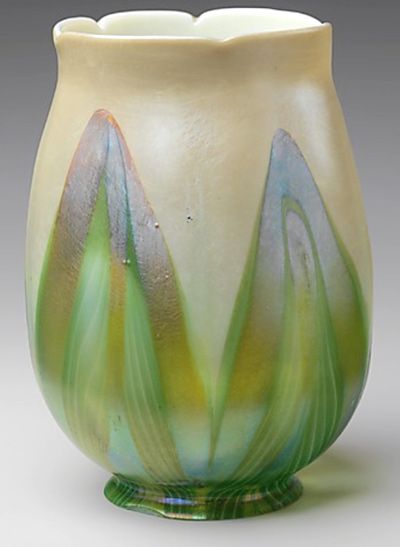 vase by Louis Comfort Tiffany ~ late 1800s