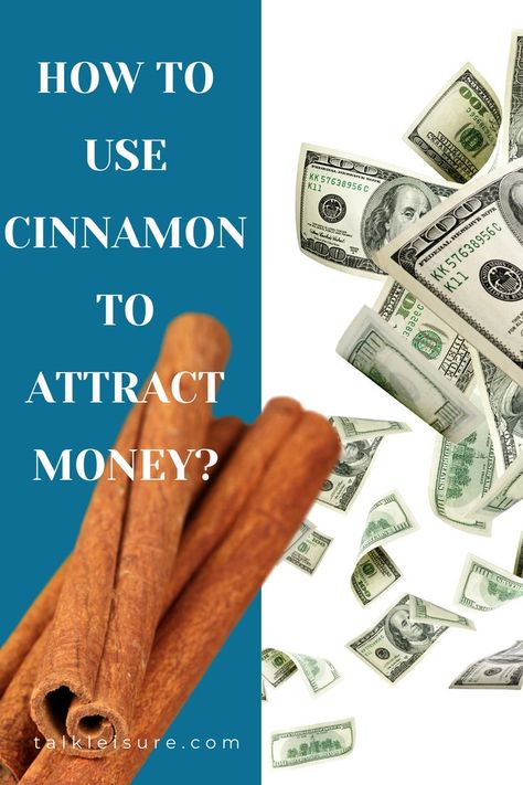 How to use cinnamon to attract money? Cinnamon Luck Spell, Cinnamon For Money, Cinnamon For Abundance, Cinnamon Ritual For Money, Cinnamon Money Spell, Money Blessings, Cinnamon Uses, Money Spells Magic, Luck Spell