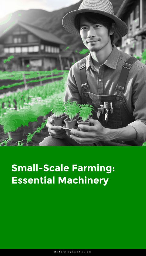 Small-scale farming plays a vital role in today's agricultural landscape by providing sustainable food production and promoting local economies. 



The significance of small-scale farming in today's agricultural landscape



The use of appropriate machinery is crucial for effective and efficient operations.



Small-scale farming is essential in today's agricultural landscape. 



It contributes to sustainable food production by employing methods that are environmentally friendly and promote biodiversity.



The importance of using appropriate machinery for effective and efficient operations



Using appropriate machinery is of utmost importance in small-scale farming. 



It ensures that operations are executed efficiently, saving time and labor. . . . Small Scale Farming, Organic Pest Control, Agricultural Practices, Succession Planting, Crop Rotation, Sustainable Agriculture, Sustainable Farming, Soil Health, Square Foot Gardening