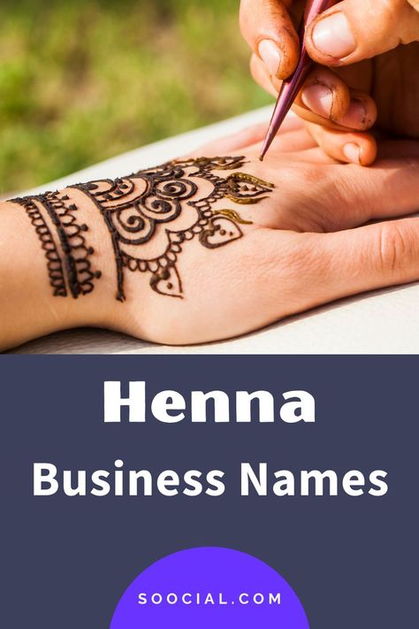 Henna Business, Catchy Business Name Ideas, New Business Names, Unique Henna, Shop Name Ideas, Business Name Ideas, Name Drawings, Name Origins, Flower Logo Design