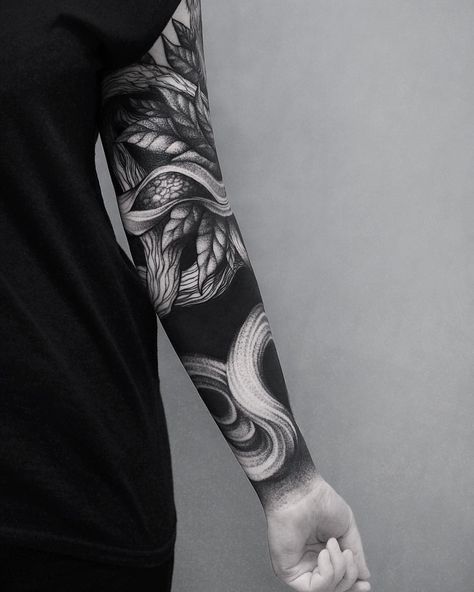 PARVICK Arm Cover Up Tattoos, Common Tattoos, Black Tattoo Cover Up, Full Sleeve Tattoo Design, Epic Tattoo, Up Tattoo, Full Sleeve Tattoos, Full Sleeve Tattoo, Badass Tattoos