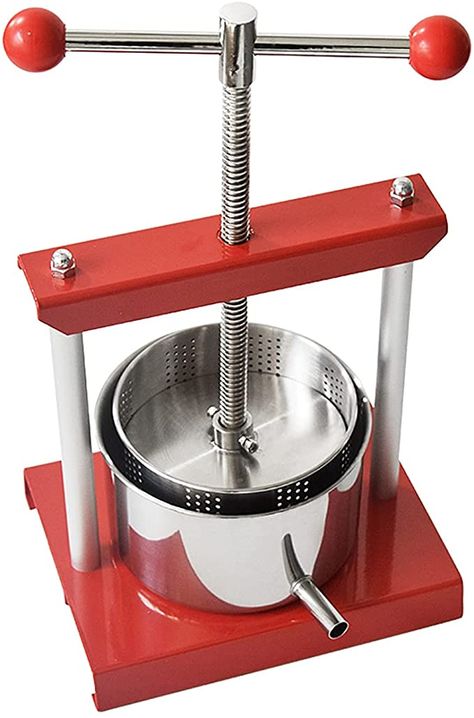 Apple Cider Press, Cheese Press, Cider Press, Wine Making Equipment, Fruit Press, Wine Press, Juice Maker, Manual Juicer, Nut Milk Bag