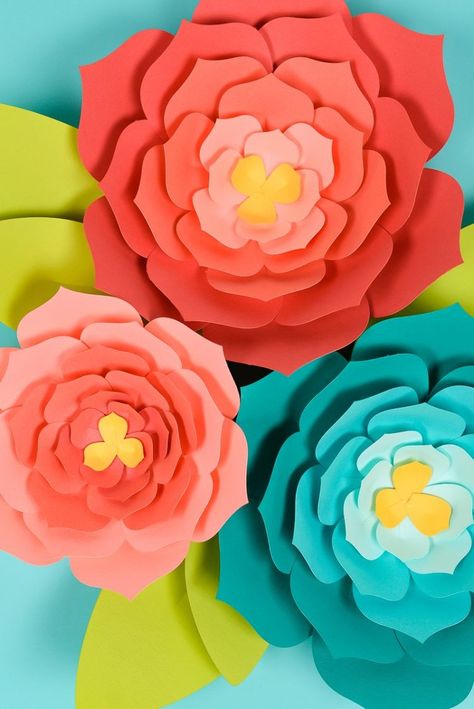 Diy Paper Crafts Ideas, Giant Paper Flower Backdrop, Mexican Paper Flowers, Paper Flowers Template, Giant Paper Flowers Diy, Giant Paper Flowers Template, Flower Petal Template, Flowers Template, Paper Crafts Ideas