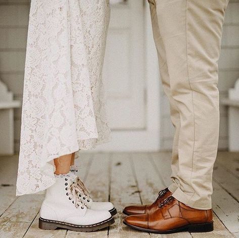 Brides Shoes, Dress With Converse, Doctor Dress, Wedding Dr, Wedding Converse, Star Wars Wedding, Long Island Wedding, Short Wedding Hair, Bohemian Wedding Dress