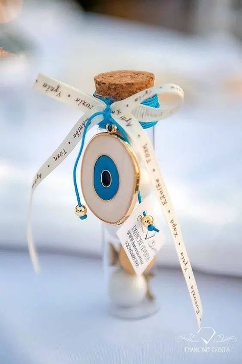 Mamma Mia Themed Party, Greek Magic, Mamma Mia Movie, Bonbonniere Ideas, Mamma Mia Wedding, Greece Party, Themed Party Ideas, 20th Birthday Party, Evil Eye Art