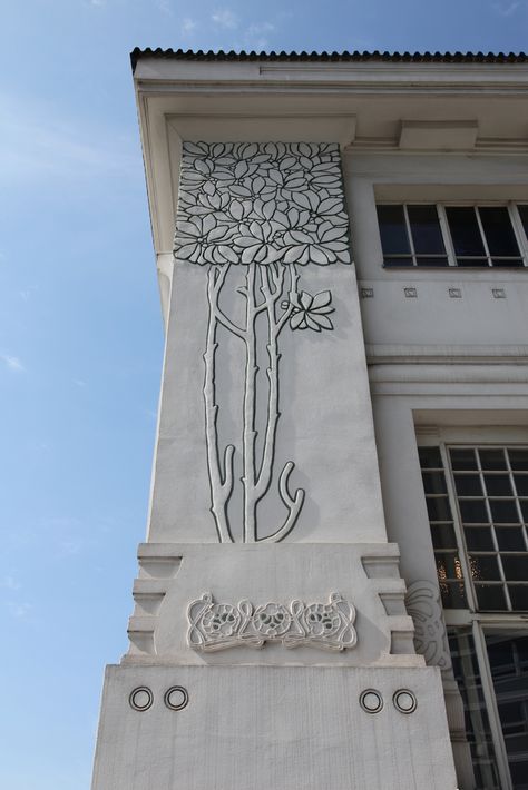 Art Neavou, Wiener Werkstatte, Nouveau Architecture, Koloman Moser, Vienna Secession, Art Nouveau Architecture, Art Deco Architecture, Art Nouveau Design, Building Exterior