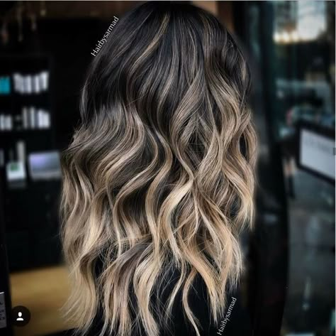 Caramel Blonde Balayage, Ombre Hair With Highlights, Sanggul Modern, Balayage Long Hair, Medium To Long Hair, Balayage Hairstyles, Blond Balayage, Caramel Blonde, Jamie Chung