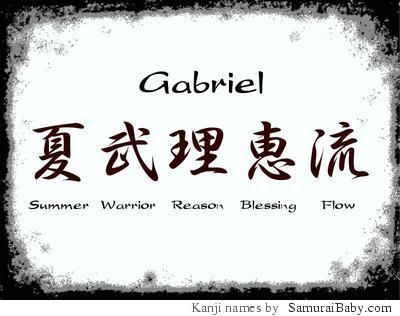 Gabriel- for our firstborn boy  From the Hebrew name גַבְרִיאֵל (Gavri'el) meaning "strong man of God".   Gabriel was one of the seven archangels in Hebrew tradition. He appears in both the Old Testament and the New Testament, where he serves as the announcer of the births of John to Zechariah and Jesus to Mary. Dawn Name, Archangels Names, Seven Archangels, Hebrew Names, Newborn Baby Tips, Fashion Sweaters, Japanese Kanji, Quotes By Authors, Cold Home Remedies