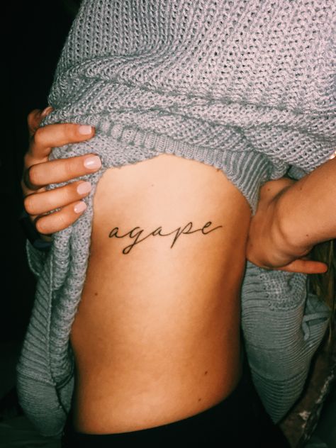 Reckless Love Tattoo, Kindness Tattoo, Agape Tattoo, Luke 15, Reckless Love, Tattoo On Back, Love Tattoo, Tattoo Fonts