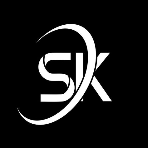 SK logo. S K design. White SK letter. SK letter logo design. Initial letter SK linked circle uppercase monogram logo. Sk Design Logo, S K Logo Letters, Sk Letter Logo, Sk Logo Design, S K Logo, Sk Wallpaper, Sk Photo Editing Logo, Logo Sk, Baby Murugan