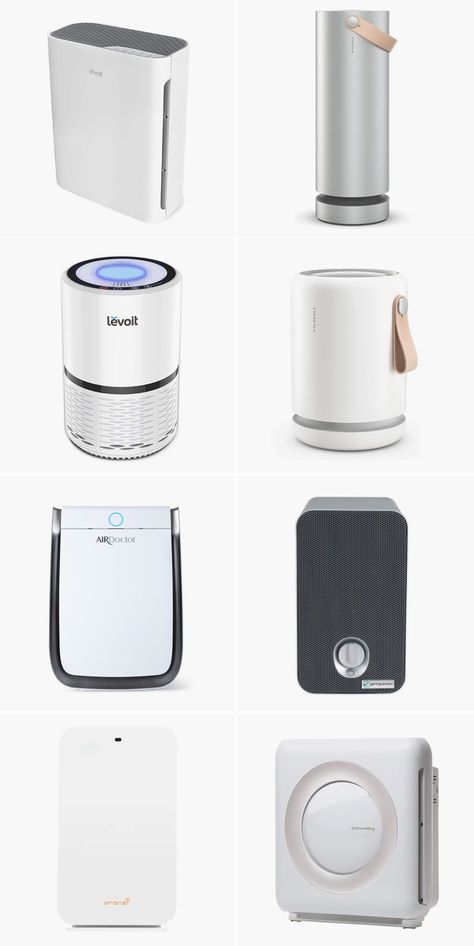 13 Modern Air Purifiers That Aren't Ugly! A round up of modern air cleaners with HEPA filters, activated carbon, and more to help with dander, allergies, smoke, and more.  #roundup #airpurifier #interiordesign #homedecor Air Purifier Aesthetic, Small Air Purifier, Natural Cleaning Supplies, Flower Arranging Tutorial, Room Air Purifier, Home Interior Accessories, Car Air Purifier, Rustic Room, S Aesthetic