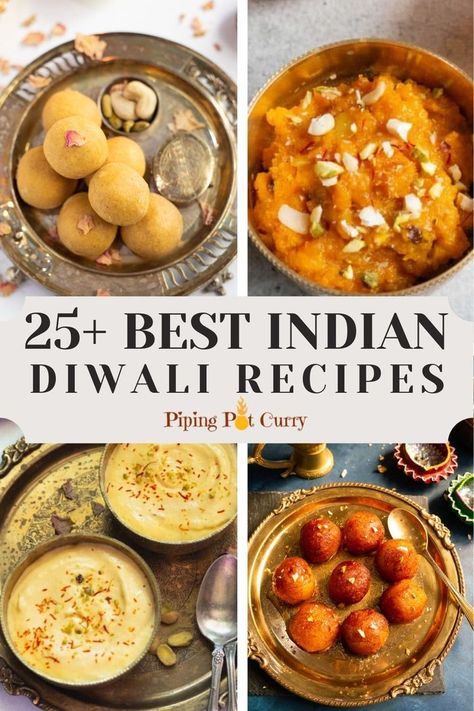 Diwali Desserts Ideas, Quick Diwali Snacks, Easy Diwali Snacks Recipe, Easy Diwali Desserts, Diwali Snacks Ideas, Diwali Dessert Ideas, Diwali Recipes Snacks, Diwali Sweets Recipe Indian Desserts, Diwali Dinner Menu Ideas