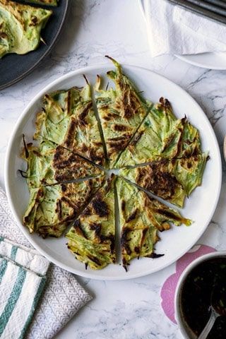 Scallion Pancakes (Pajeon - 파전 ) | Pickled Plum Pajeon Recipe, Korean Scallion Pancake, Kimchi Pancake Recipe, Scallion Pancake Recipe, Seafood Pancake, Green Onion Pancake, Korean Cucumber, Recipe Korean, Onion Pancake