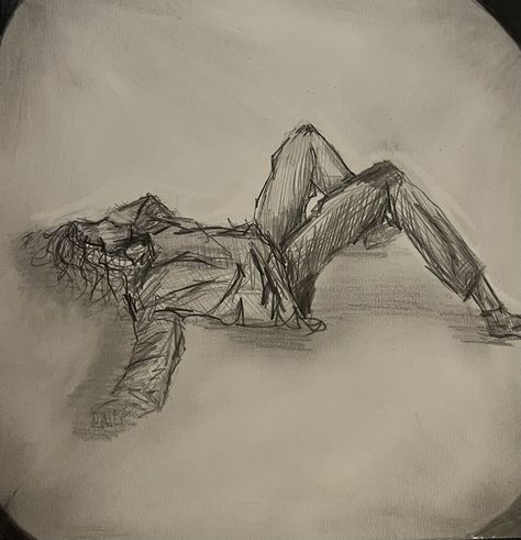 exhausted person pencil sketch october 2022 Person Dragging Person Drawing, Yelling Sketch, Person Hanging From Rope Drawing, Dead Person Reference, Dead Person Drawing, Insomnia Drawing, Pain Sketch, Climate Art, Drawing Dead