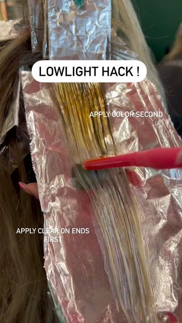 Lowlight Formulas For Blondes, How To Add Dimension To Blonde Hair, How To Add Lowlights To Blonde Hair Diy, Low Light Placement, Low Lights Hair Blond, Root Tap Blonde Before And After, Add Lowlights To Blonde Hair, Diy Lowlights At Home, Blonde Techniques