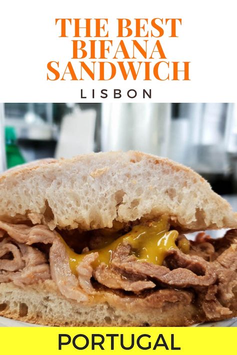 Best Bifana in Lisbon - The Famous Portuguese Sandwich | Do you love Pork? Travel to Lisbon and find these amazing Portuguese sandwiches | #Lisbon #Portugal #PortugalTravel #PortugalTips #Food #PortugueseFood Portuguese Bifana Recipe, Portuguese Sandwich, Portugal Food, Lisbon Travel, Culinary Travel, Nigerian Food, Pork Sandwich, Food Experiences, Portuguese Recipes