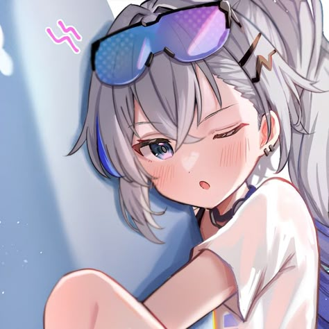 Silverwolf Icon, Silver Wolf Icon, Bronya Zaychik, Waifu Material, Silver Wolf, Honkai Impact, Animated Drawings, Silver Fox, Chica Anime Manga