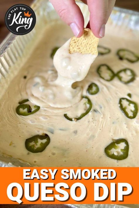 Smoked Bean Dip, Black Stone Queso Dip, Smoked Queso Blanco Dip, Easy Smoked Queso Dip, Smoked White Queso Dip On Smoker, Texas Smoked Queso Dip, Smoked White Queso Dip, Smoked Queso Dip No Velveeta, Traeger Queso Dip