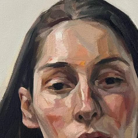 Mustafa Özel on Instagram: "Marina" Acrylic Paint Portrait, Eye Painting Aesthetic, Painting Eyes Acrylic, Mental Painting, Zorn Palette, Oil Pastel Portrait, Music Paintings, Acrylic Portrait Painting, Oil Painting Tips