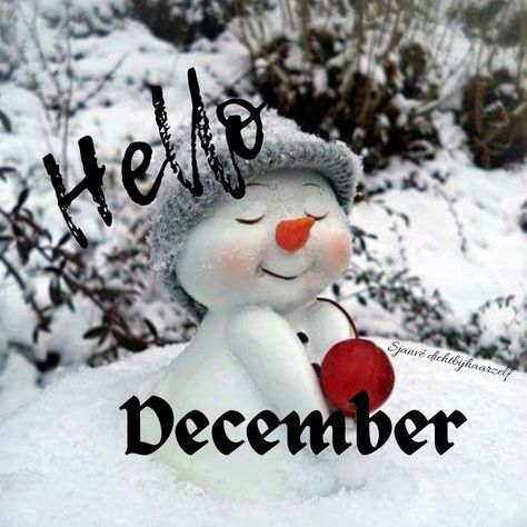 Hello December Images, December Images, December Pictures, Snowman Wallpaper, Welcome December, December Wallpaper, Happy December, Hello December, Hello Winter