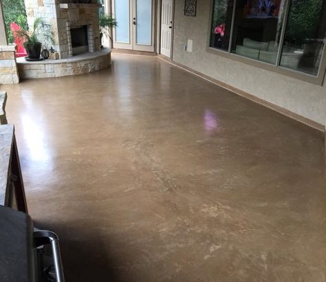 Concrete Floor Resurfacing – Refinishing & Crack Repair | SUNDEK Refinish Concrete Floors, Cleaning Concrete Floors, Acid Stain Concrete, Flooring Design Ideas, Concrete Basement Floors, Decorative Concrete Floors, Concrete Dye, Stain Concrete, Concrete Floor Coatings