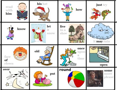 FREE to print - picture sight words - 1st grade - 2 -Dolch / Fry flash cards with pictures - sight words Please let me know if your image has been used. I tried to only include free images. Teach Reading Cards With Pictures, Word Flashcards, Phonics Flashcards, Sight Word Books, Teach Reading, Sight Word Flashcards, Learning English Online, Sight Word, Grade 2